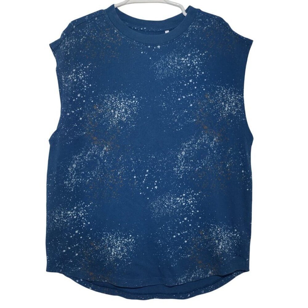 Women's Custom Dyed Splatter Effect Sleeveless DSG Shirt - Size M - NWT